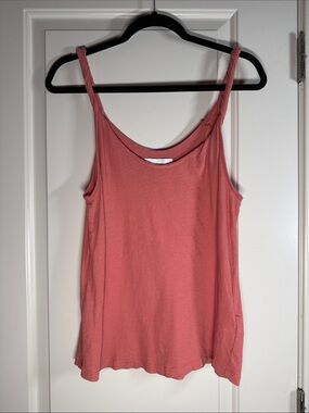 Current/Elliott Coral Braided-Strap Tank